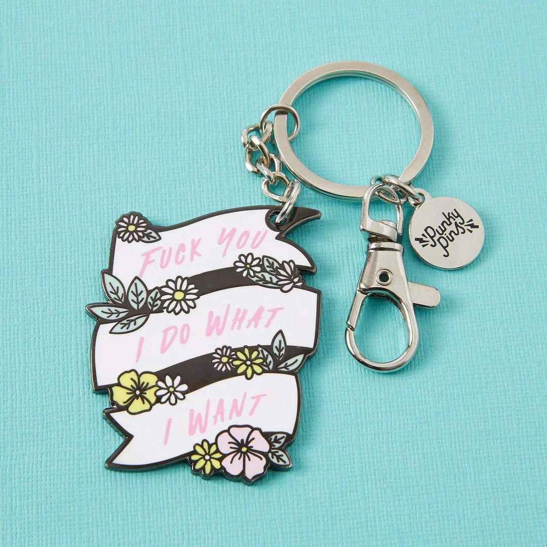 Punky Pins F*ck You Keyring Accessories 3 Punky Pins F*ck You Keyring Accessories
