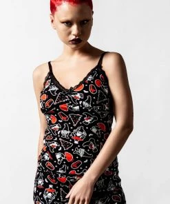 Killstar Gnomies Cami Top Christmas Clothing