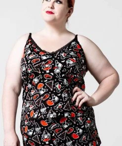 Killstar Gnomies Cami Top Christmas Clothing