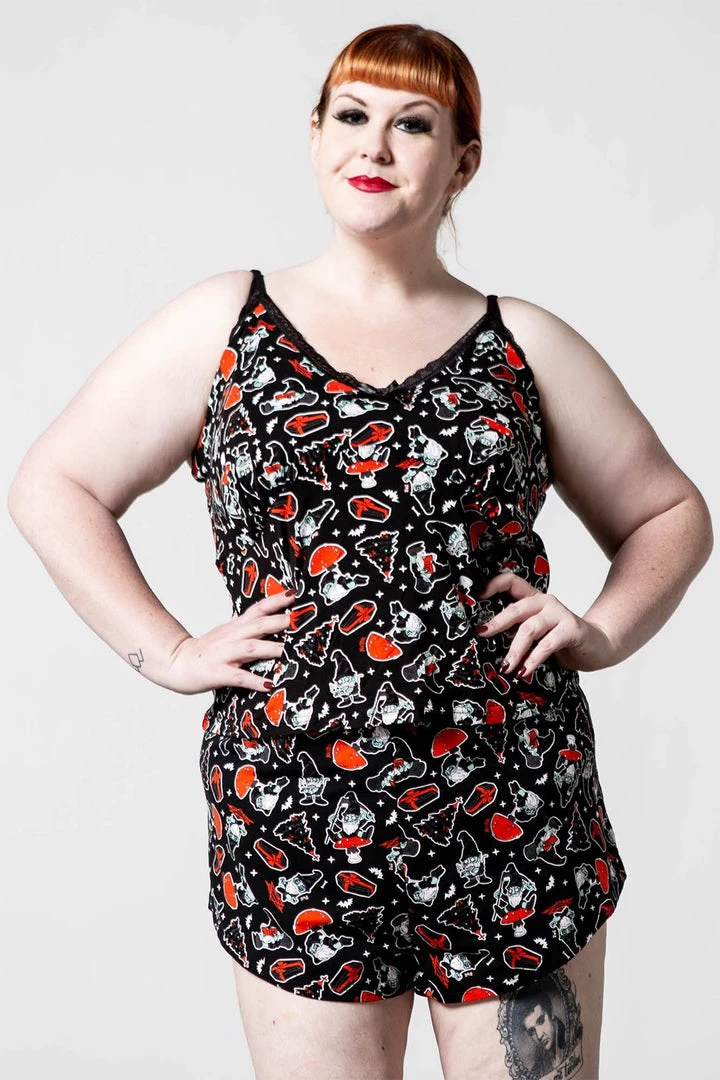 Killstar Gnomies Cami Top Christmas Clothing 7 Killstar Gnomies Cami Top Christmas Clothing