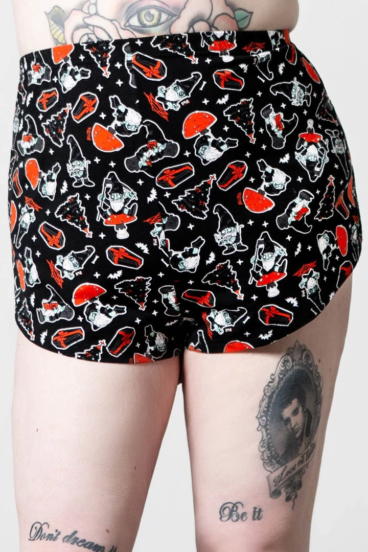 Killstar Gnomies PJ Shorts Christmas 4 Killstar Gnomies PJ Shorts Christmas