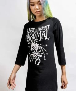 Killstar Gothicorn Sleep Raglan Top Unicorns Life Is Too Short To Be Normal