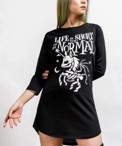 Killstar Gothicorn Sleep Raglan Top Unicorns Life Is Too Short To Be Normal