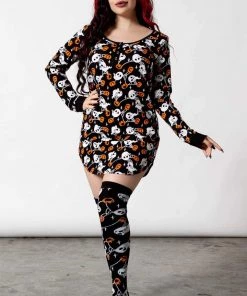 Killstar Haunted Pumpkin Sleep Dress Nightie Ghosts 11 Killstar Haunted Pumpkin Sleep Dress Nightie Ghosts