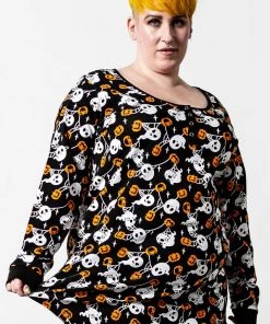 Killstar Haunted Pumpkin Sleep Dress Nightie Ghosts 12 Killstar Haunted Pumpkin Sleep Dress Nightie Ghosts