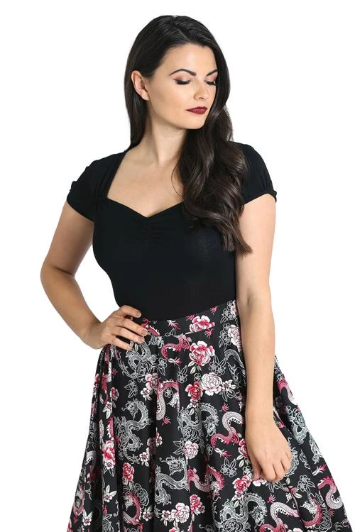 New Arrivals And Restocks Hell Bunny Mia Top In Black 1 New Arrivals And Restocks Hell Bunny Mia Top In Black