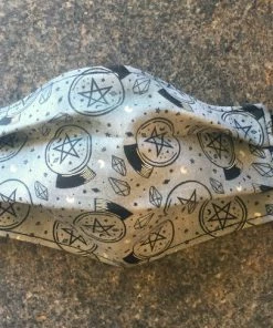 Officewear For The Luv Of Dexter Face Mask - Crystal Ball