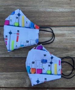 Retrolicious Mad Science Face Mask Officewear