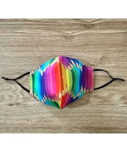 New Arrivals And Restocks Kitty Deluxe Face Mask - Basic - Rainbow Pencils