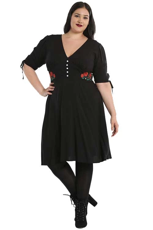 Clothing Hell Bunny Jacqueline Dress 1 Clothing Hell Bunny Jacqueline Dress
