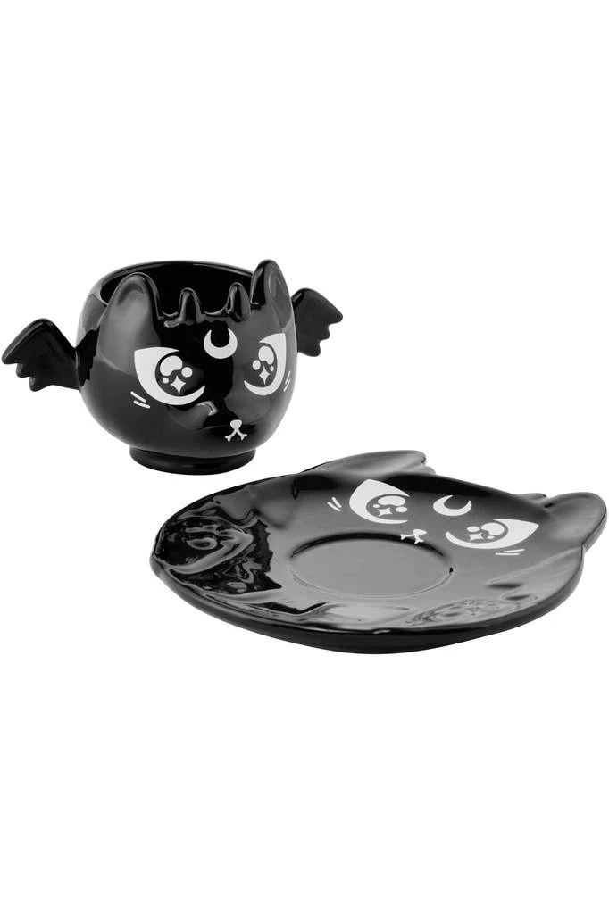 Killstar Kittea Cup And Saucer Dark Alternative 2 Killstar Kittea Cup And Saucer Dark Alternative