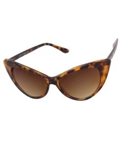Accessories Kiss Eyewear Felicity Classic Retro Frame Cat's Eye Sunglasses In Tortoise