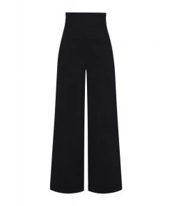 Collectif Kiki High Waisted Jean In Black Winter