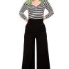 Collectif Kiki High Waisted Jean In Black Winter