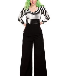 Collectif Kiki High Waisted Jean In Black Winter