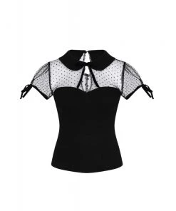 Collectif Kitten Top In Black 9 Collectif Kitten Top In Black