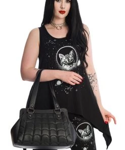 Banned Space Cat Asymmetric Hem Top New Arrivals And Restocks