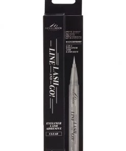 Model Rock Cosmetics Party Time Model Rock LINE-LASH-GO! 2 In 1 Adhesive Eyeliner Glue Pen In Clear