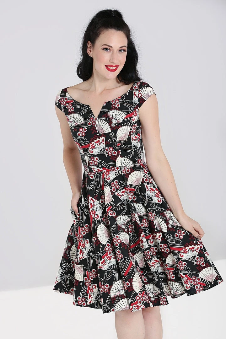 Clothing Hell Bunny Lanah Mid Dress 6 Clothing Hell Bunny Lanah Mid Dress