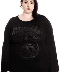 Killstar Leya Long Sleeved Top Winter