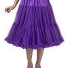 Banned Lifeforms 26" Super Soft Petticoat In Purple