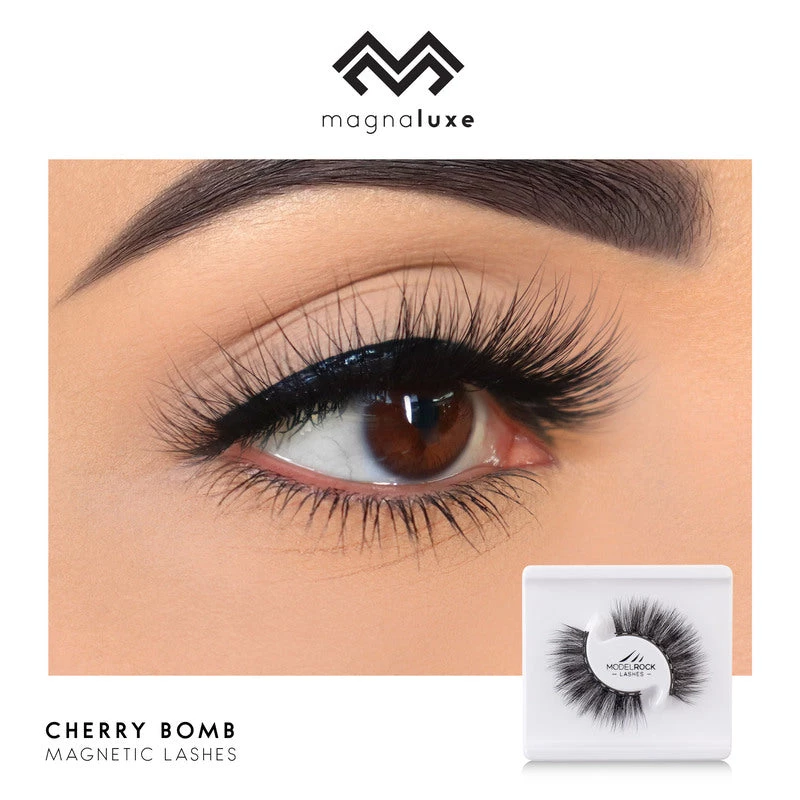 Model Rock Cosmetics Model Rock Magna Luxe Magnetic Lash Set - Cherry Bomb 2 Model Rock Cosmetics Model Rock Magna Luxe Magnetic Lash Set - Cherry Bomb