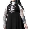 Clothing Killstar Medusa Raglan Dress "Look At Me Now"