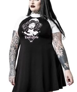 Clothing Killstar Medusa Raglan Dress "Look At Me Now"