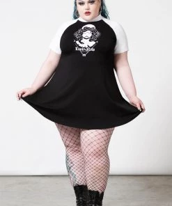 Clothing Killstar Medusa Raglan Dress "Look At Me Now" 11 Clothing Killstar Medusa Raglan Dress