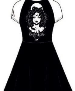 Clothing Killstar Medusa Raglan Dress "Look At Me Now" 12 Clothing Killstar Medusa Raglan Dress