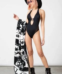 New Arrivals And Restocks Killstar Meow-Gical Large Towel With Cat Print 12 New Arrivals And Restocks Killstar Meow-Gical Large Towel With Cat Print