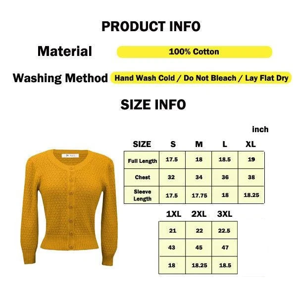 MAK Sweaters Chunky Vintage Knit Cardigan With 3/4 Sleeves In Black New Arrivals And Restocks 5 MAK Sweaters Chunky Vintage Knit Cardigan With 3/4 Sleeves In Black New Arrivals And Restocks