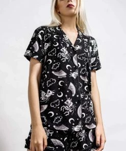 Killstar Moonbow PJ Set Unicorns And Rainbows Winter