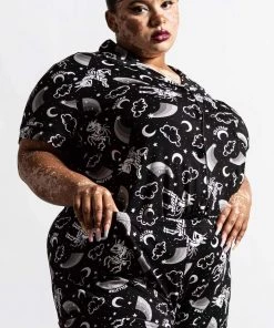 Killstar Moonbow PJ Set Unicorns And Rainbows Winter