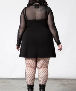 Winter Killstar Morning 2-Piece Dress Mesh Top AND Cami Dress "Not A Morning Person" 18 Winter Killstar Morning 2-Piece Dress Mesh Top AND Cami Dress