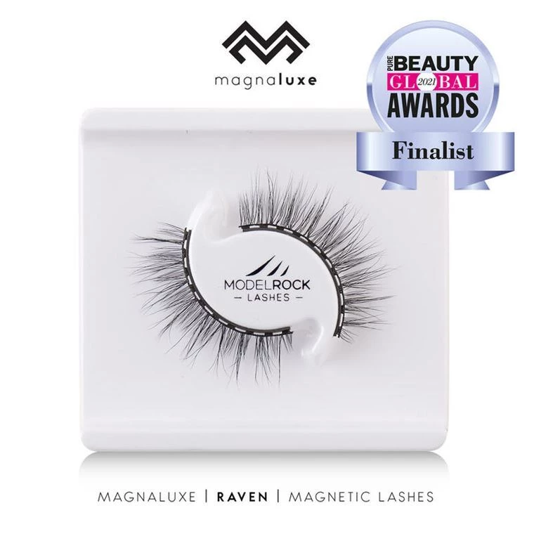 Model Rock Cosmetics Model Rock Magna Luxe Magnetic Lash Set - Raven 4 Model Rock Cosmetics Model Rock Magna Luxe Magnetic Lash Set - Raven