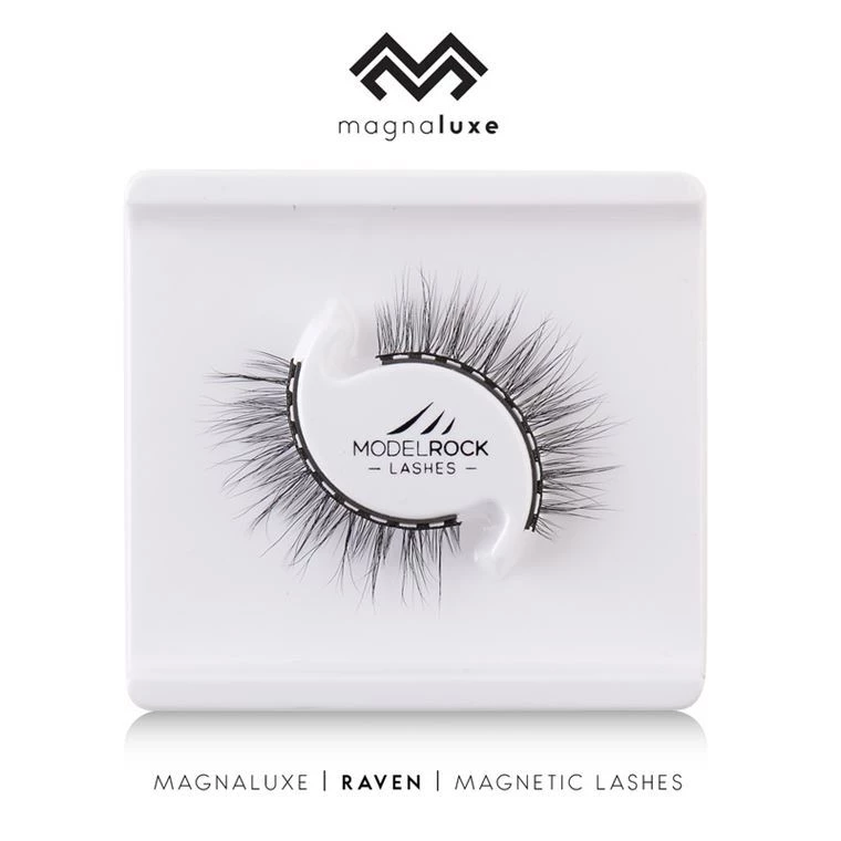 Model Rock Cosmetics Model Rock Magna Luxe Magnetic Lash Set - Raven 3 Model Rock Cosmetics Model Rock Magna Luxe Magnetic Lash Set - Raven