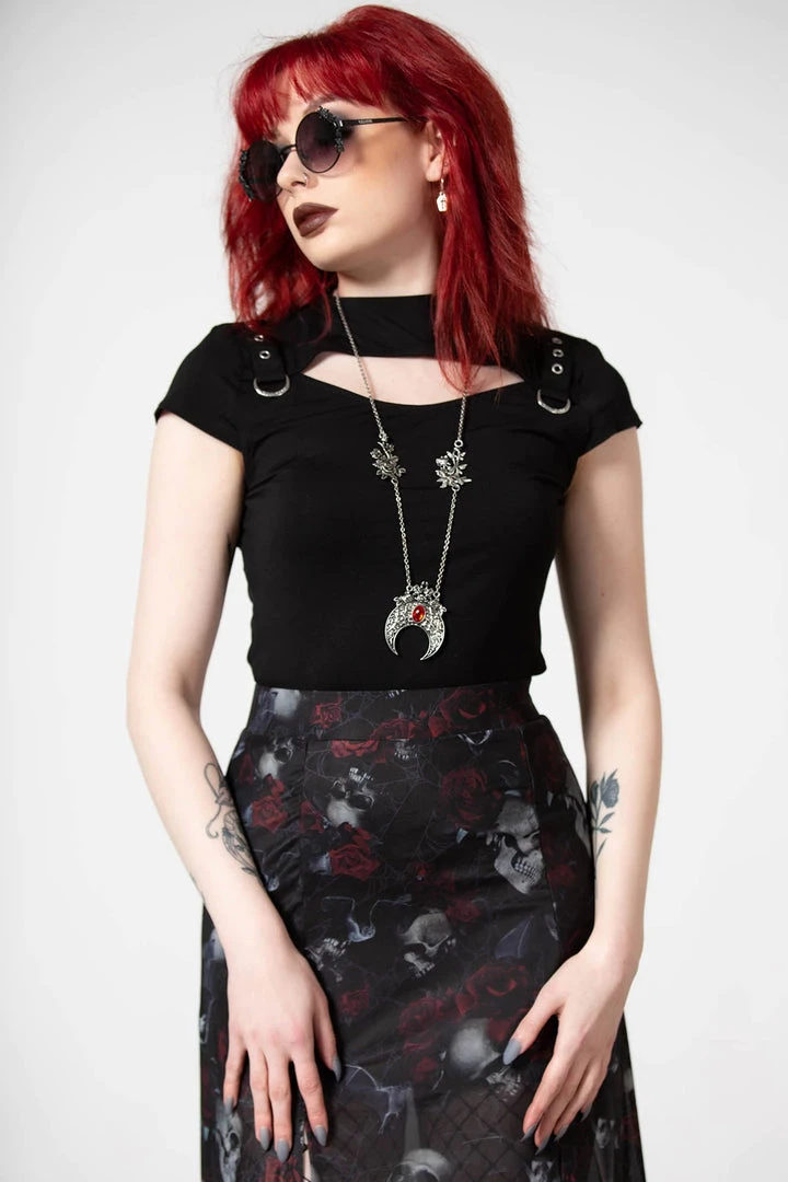 Killstar Mystic Sight Sunglasses Floral Moon Detail 4 Killstar Mystic Sight Sunglasses Floral Moon Detail