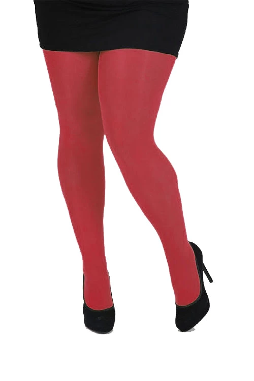 Winter Pamela Mann Hosiery Curvy Super-Stretch 50 Denier Tights In Maroon Red 2 Winter Pamela Mann Hosiery Curvy Super-Stretch 50 Denier Tights In Maroon Red