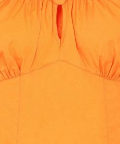 Hell Bunny Melissa Top In Orange Clothing 10 Hell Bunny Melissa Top In Orange Clothing