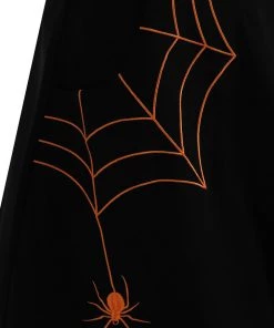 Hell Bunny Miss Muffet Skater Skirt With Orange Details 12 Hell Bunny Miss Muffet Skater Skirt With Orange Details