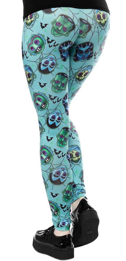 Sourpuss Monster Masks Leggings Clothing 4 Sourpuss Monster Masks Leggings Clothing
