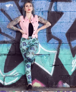 Sourpuss Monster Masks Leggings Clothing