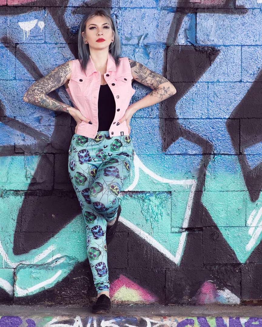 Sourpuss Monster Masks Leggings Clothing 2 Sourpuss Monster Masks Leggings Clothing