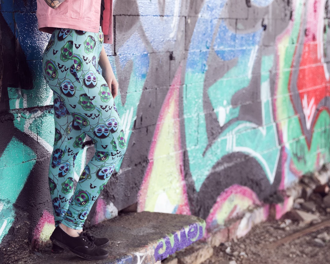 Sourpuss Monster Masks Leggings Clothing 3 Sourpuss Monster Masks Leggings Clothing