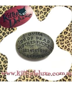 Kitty Deluxe Broochlette Brooch In 'Potty Mouth' Ouija