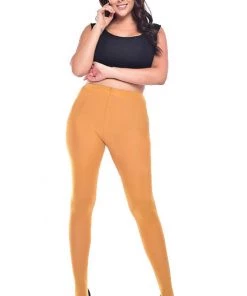 Winter Pamela Mann Hosiery Curvy Super-Stretch 90 Denier Tights In Mustard