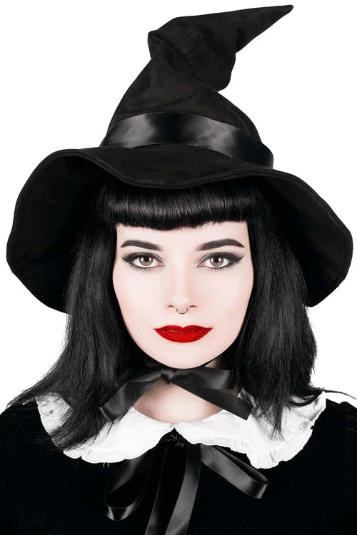 Killstar Mystic Maker Brim Hat Dark Alternative 1 Killstar Mystic Maker Brim Hat Dark Alternative