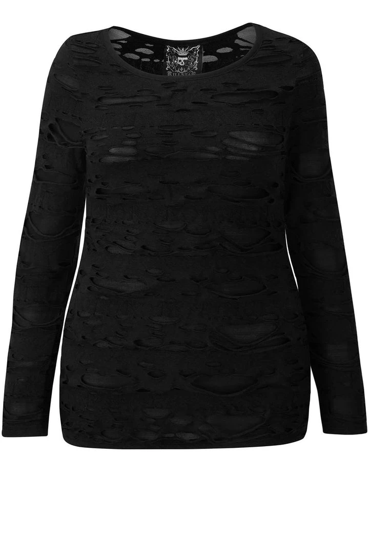 Killstar Night Shadow Long Sleeved Top Winter 5 Killstar Night Shadow Long Sleeved Top Winter