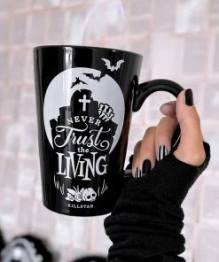 Killstar Never Trust The Living Tall Mug 7 Killstar Never Trust The Living Tall Mug